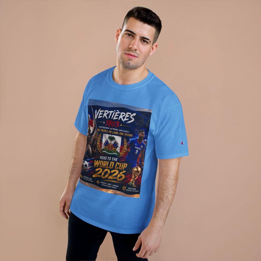 Vertières 1803 World Cup 2026 T-Shirt — Haiti Football Champion Tee