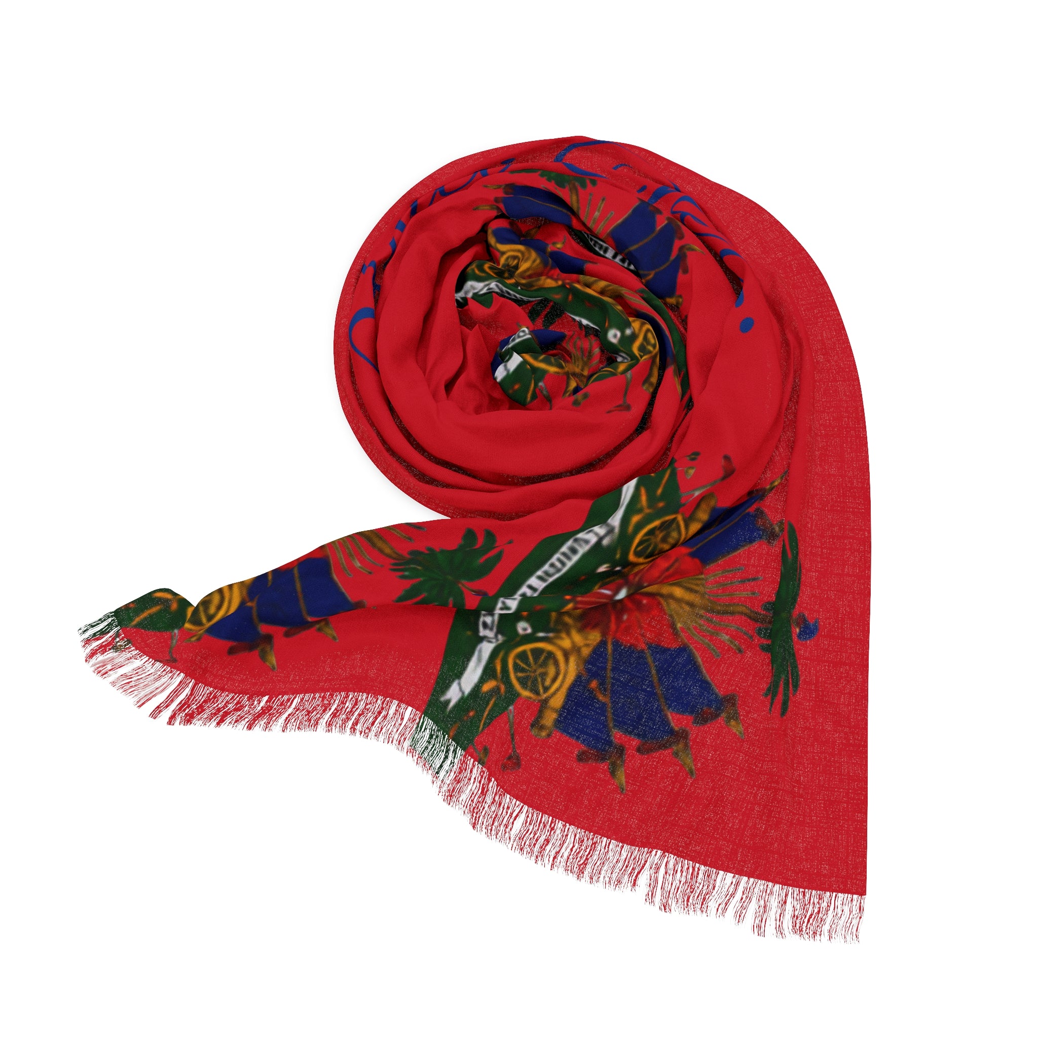 Haiti Cheri Woven Fringe Scarf