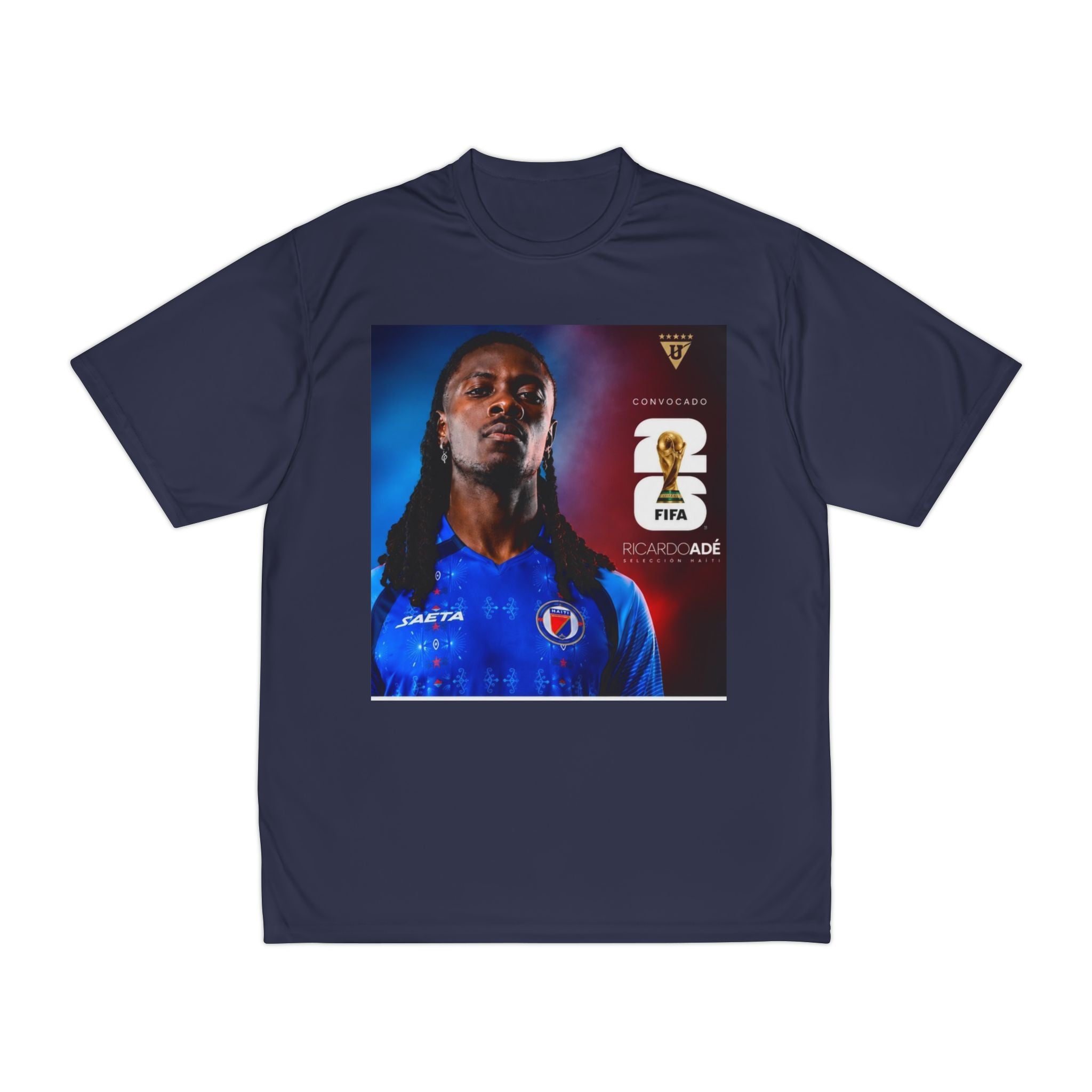 Soccer Jersey T-Shirt — Number 4 Portrait Design (FIFA Tribute)