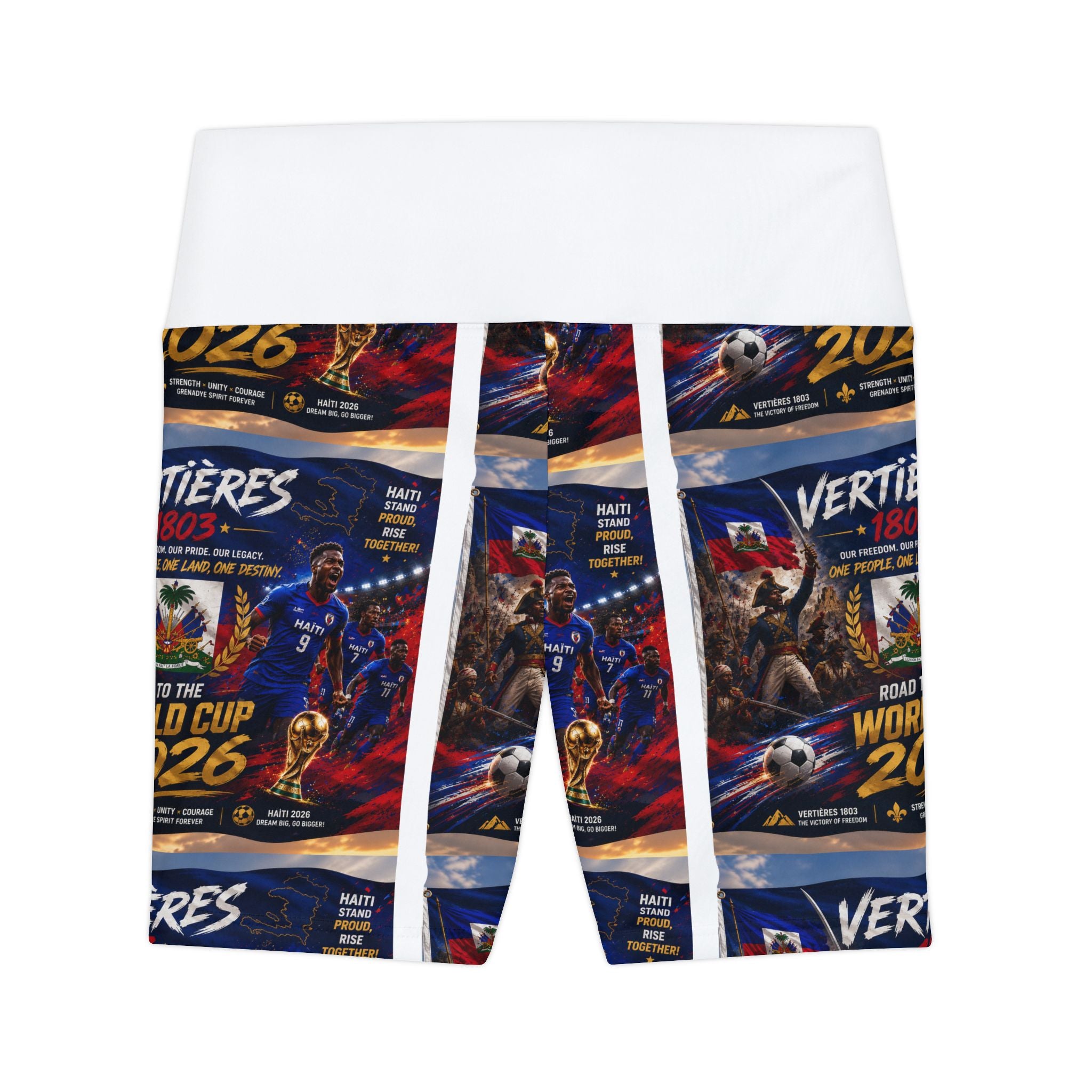 Haiti World Cup 2026 Soccer Training Shorts