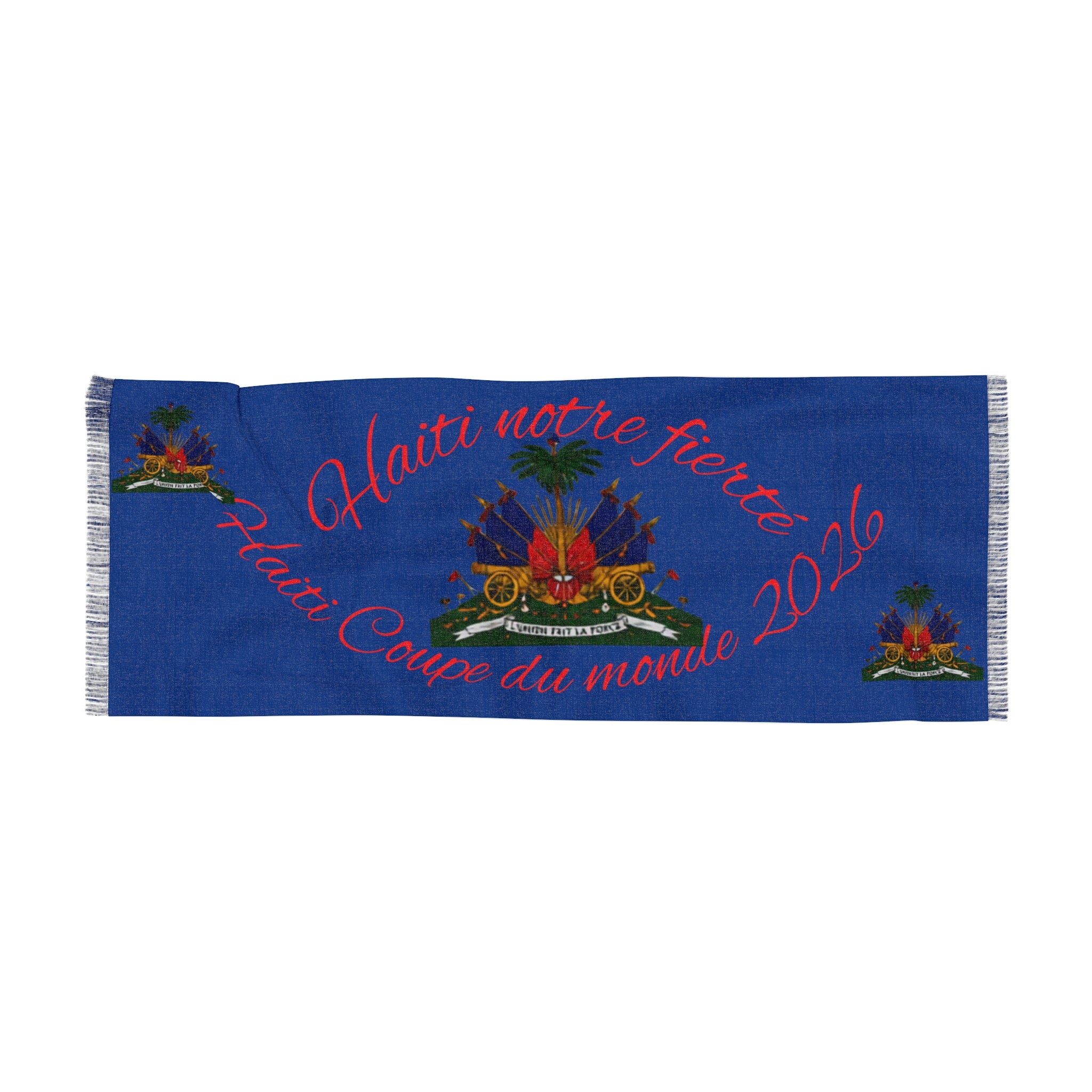 Haiti Coupe du Monde 2026 Supporter Scarf