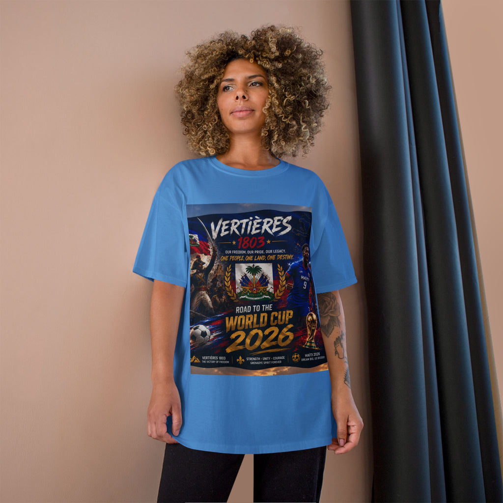 Vertières 1803 World Cup 2026 T-Shirt — Haiti Football Champion Tee