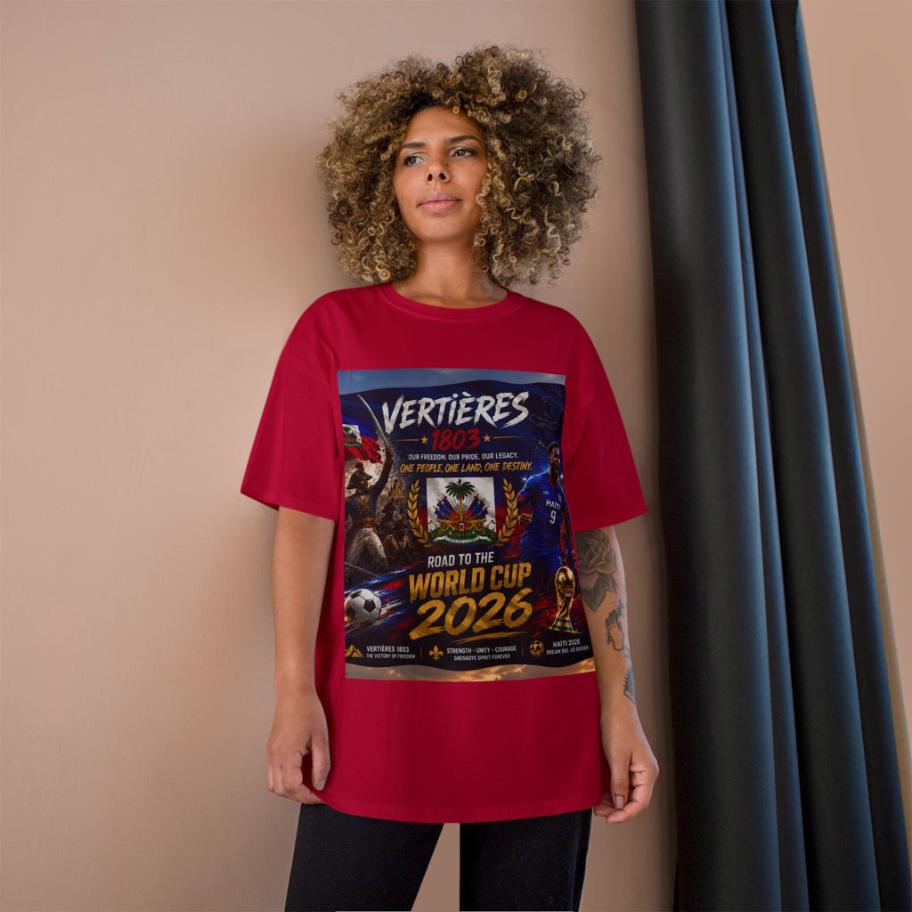 Vertières 1803 World Cup 2026 T-Shirt — Haiti Football Champion Tee