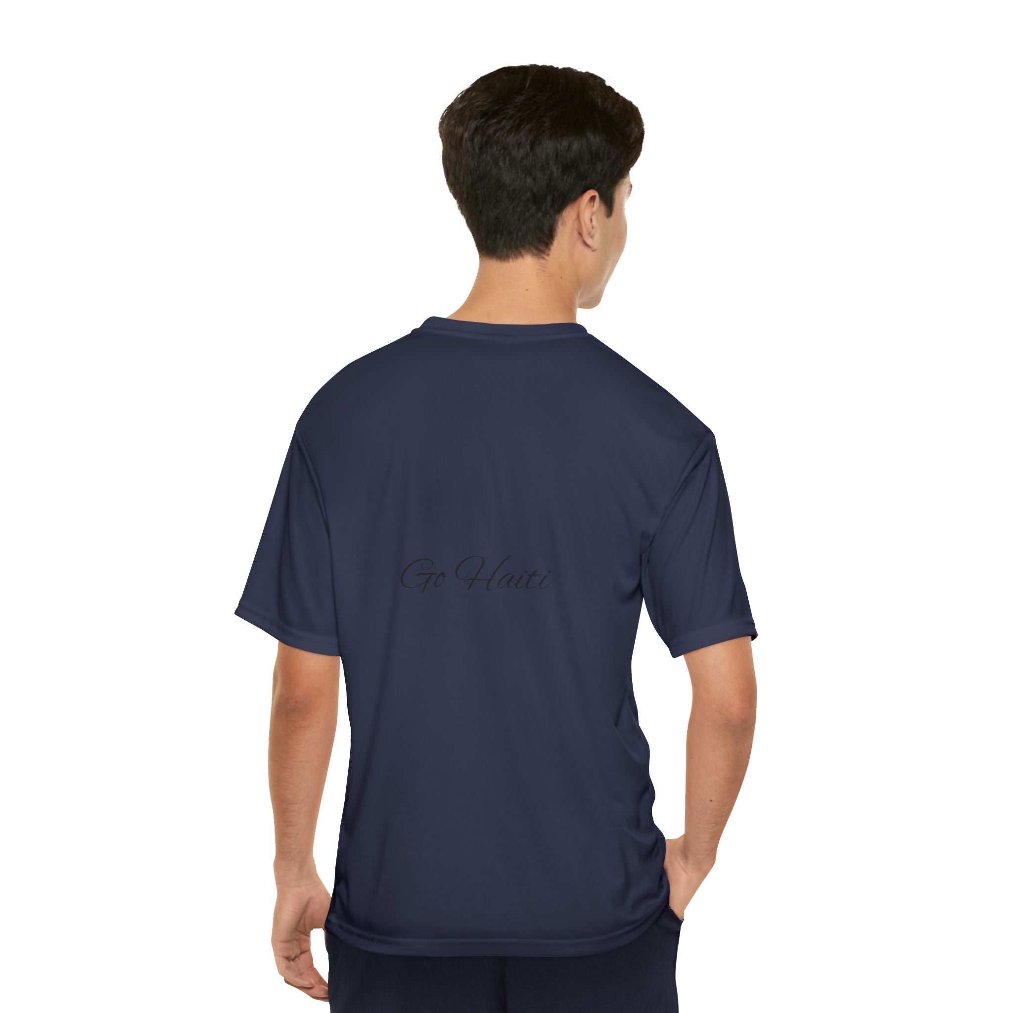 Go Haiti Soccer T‑Shirt — Men’s Performance Football Tee