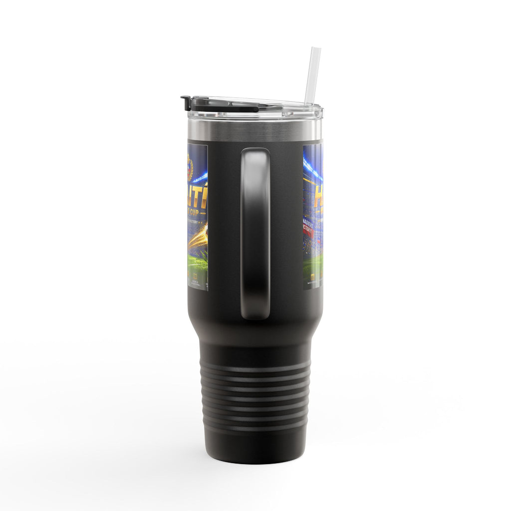 Haiti World Cup 40oz Insulated Travel Mug — Sports Fan Tumbler