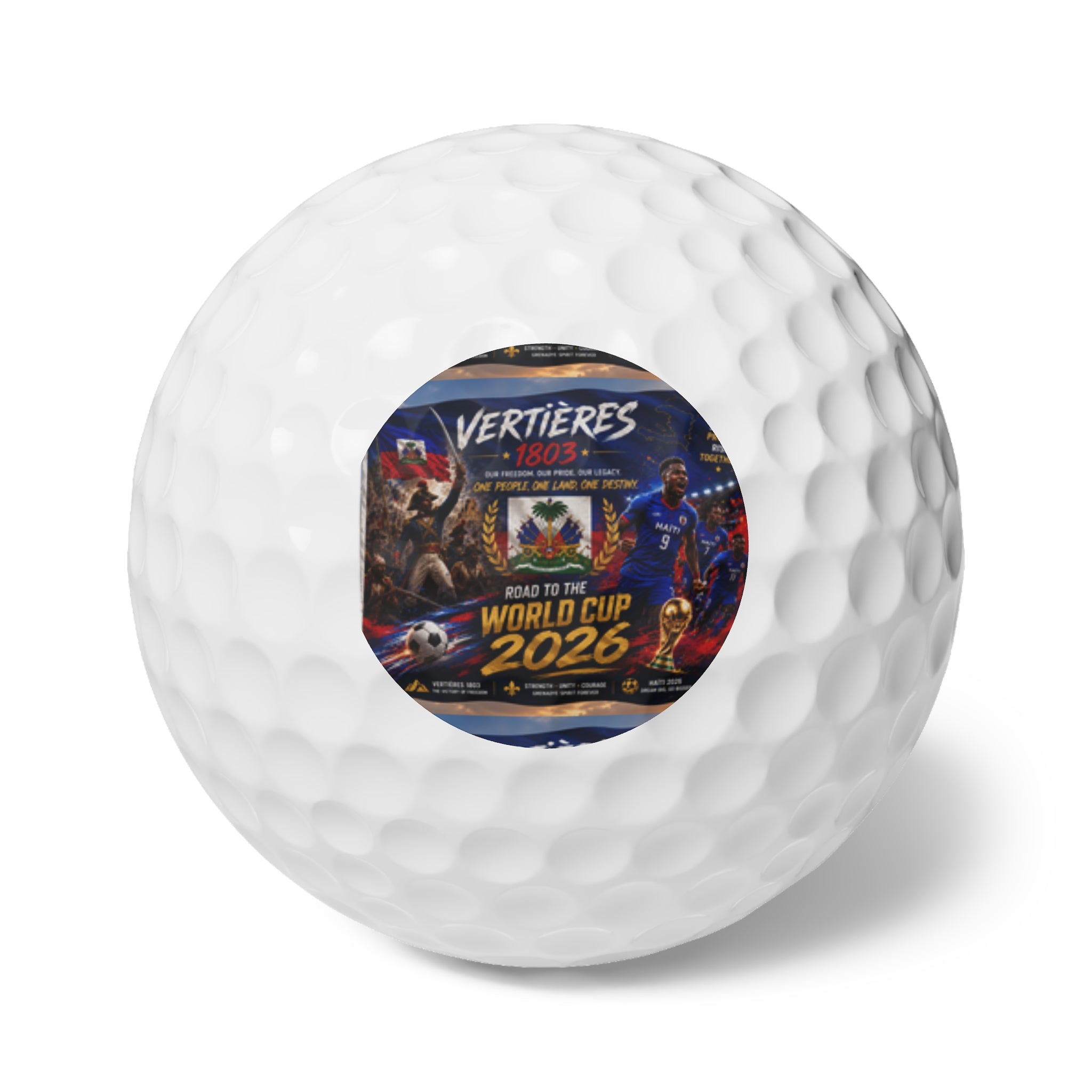 Golf Balls, 6pcs