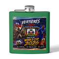 Flask — Haiti Vertières 1803 World Cup 2026 Tribute 6oz Stainless Steel