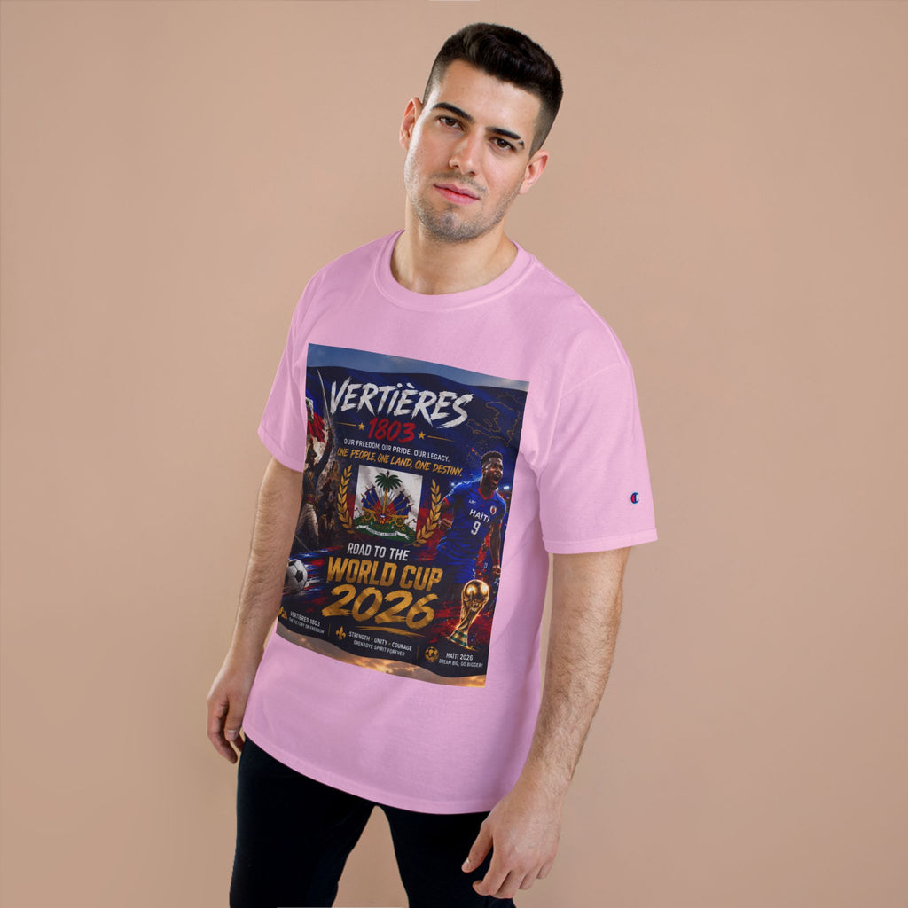 Vertières 1803 World Cup 2026 T-Shirt — Haiti Football Champion Tee