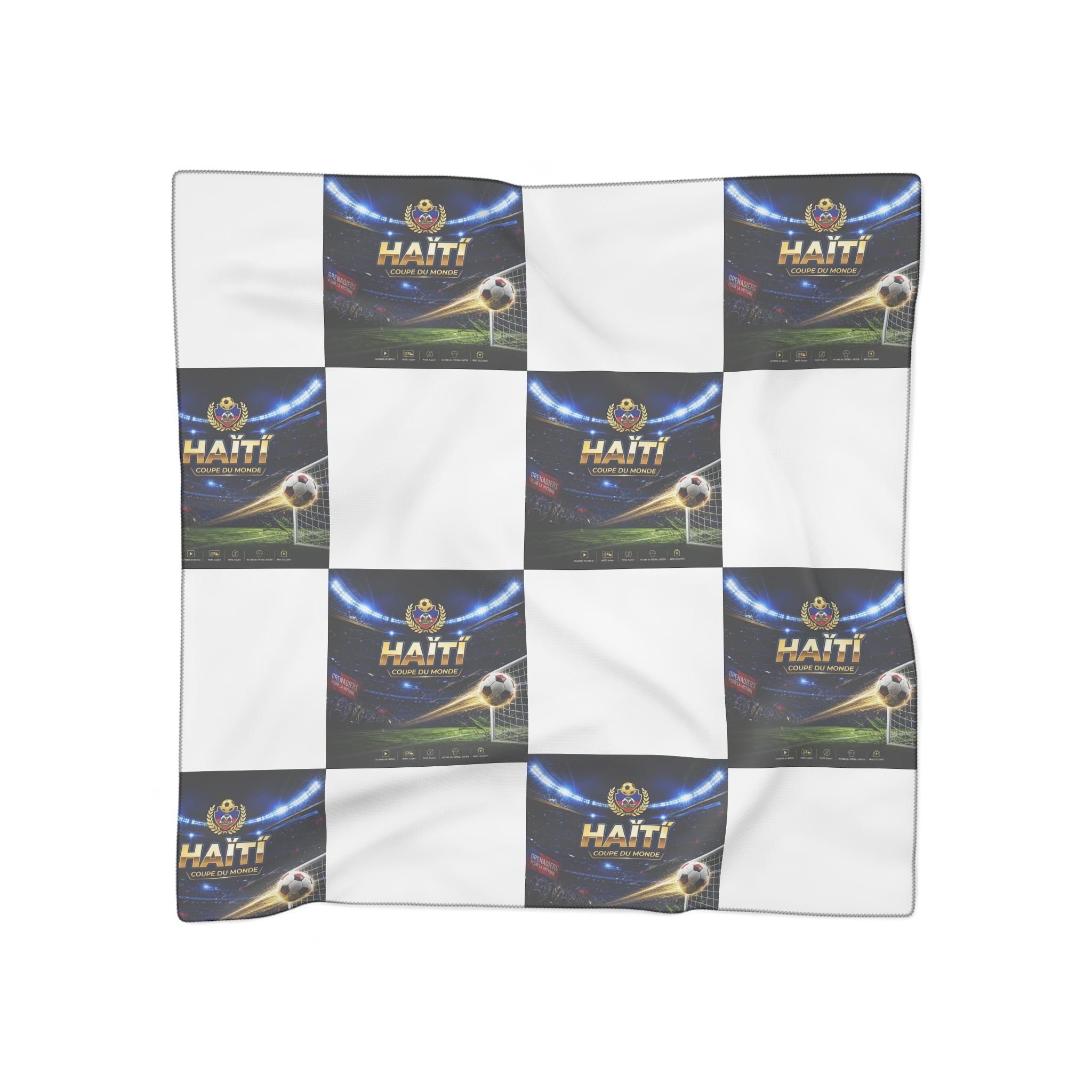 Haiti Coupe du Monde 2026 Supporter Scarf