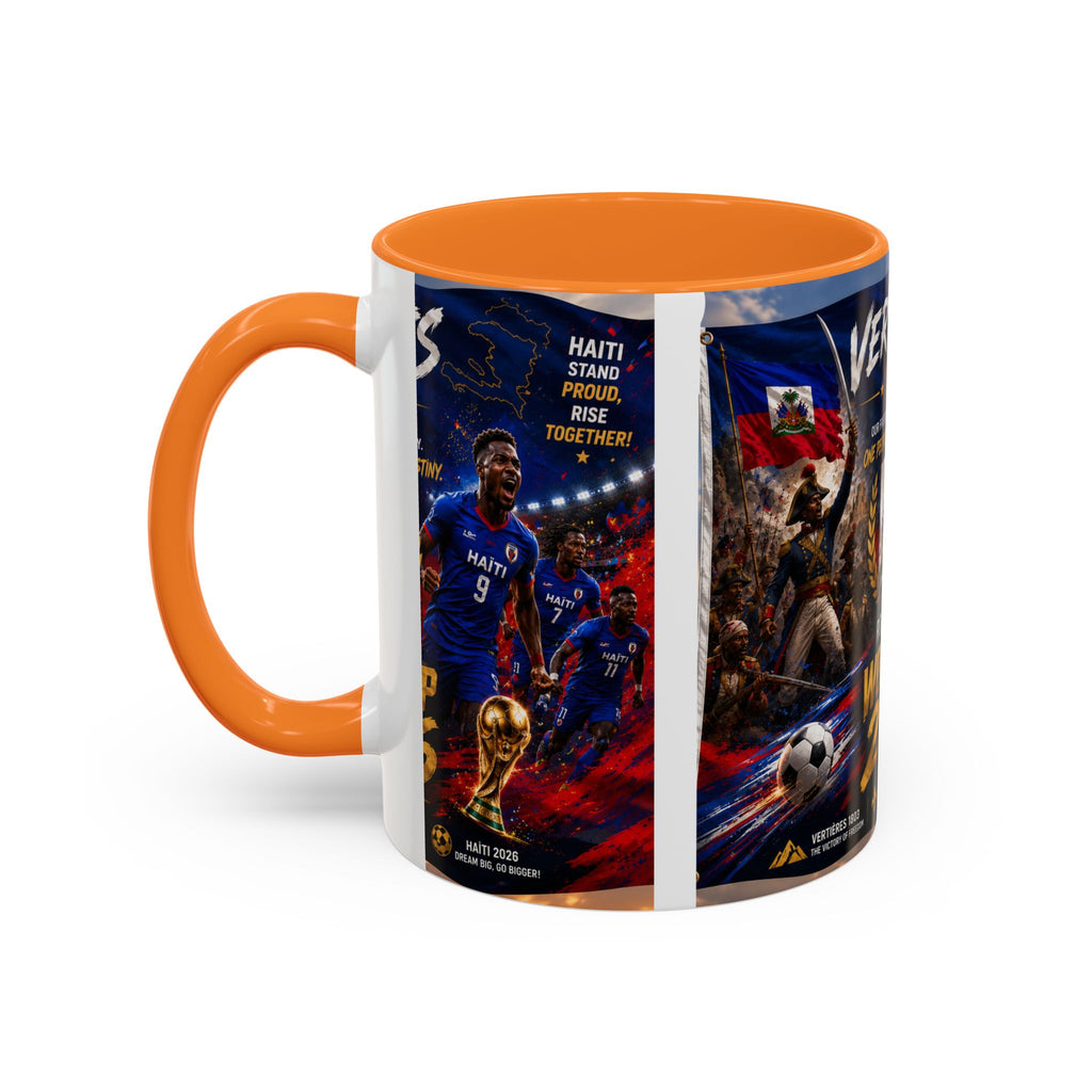 Haiti World Cup 2026 Coffee Mug (11oz/15oz) — Vertières Soccer Fan Gift