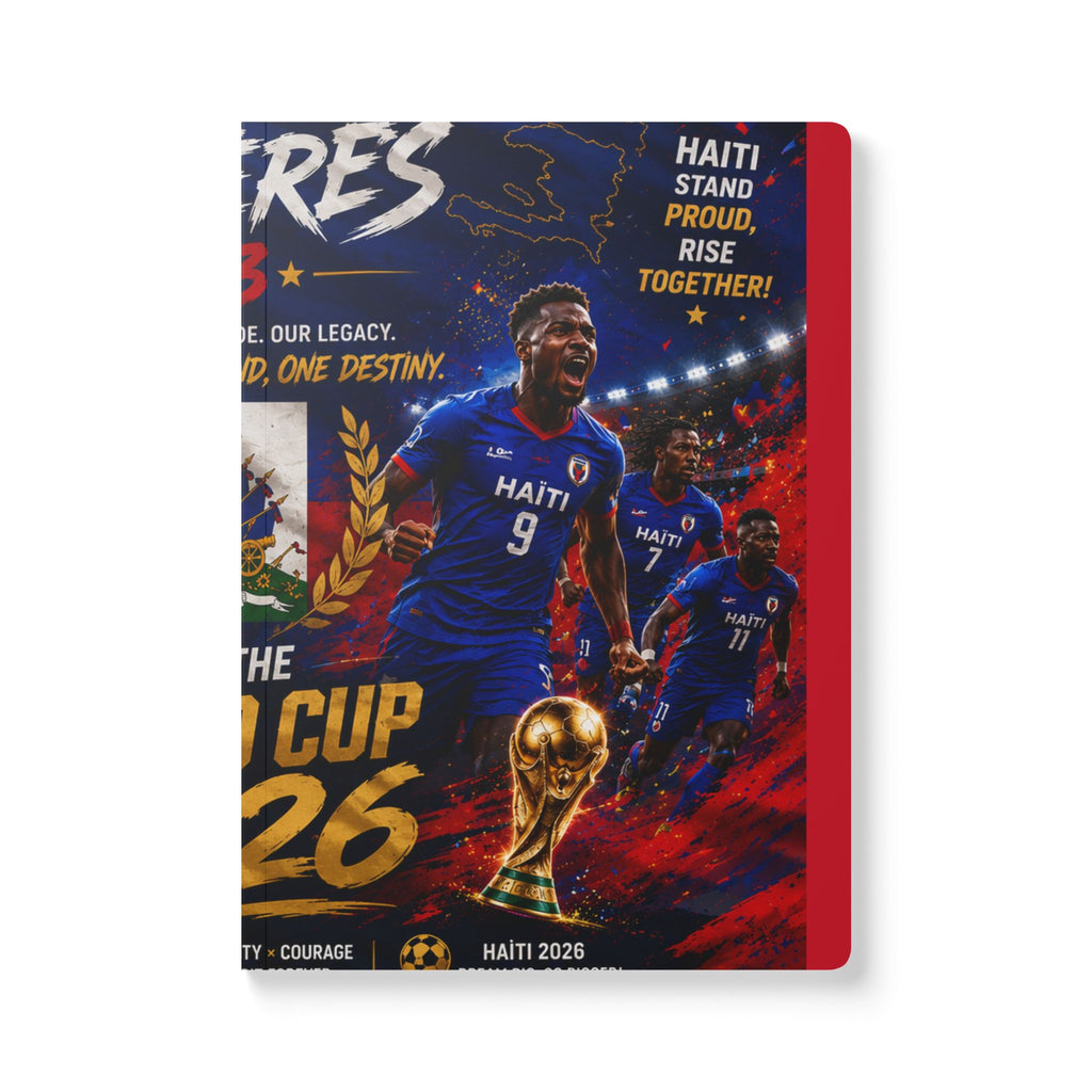 Haiti World Cup 2026 Softcover Journal — Vertières Football Tribute