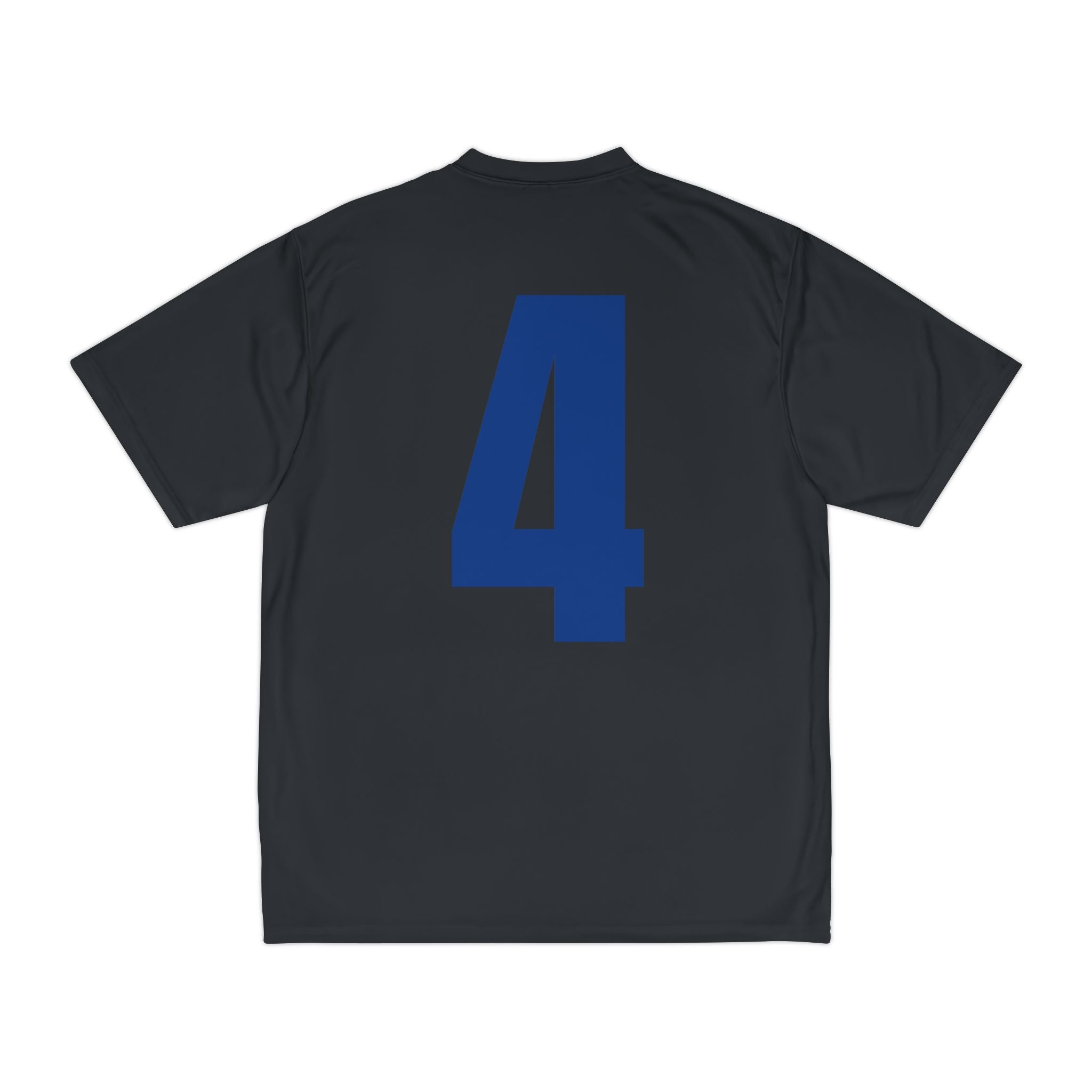 Soccer Jersey T-Shirt — Number 4 Portrait Design (FIFA Tribute)
