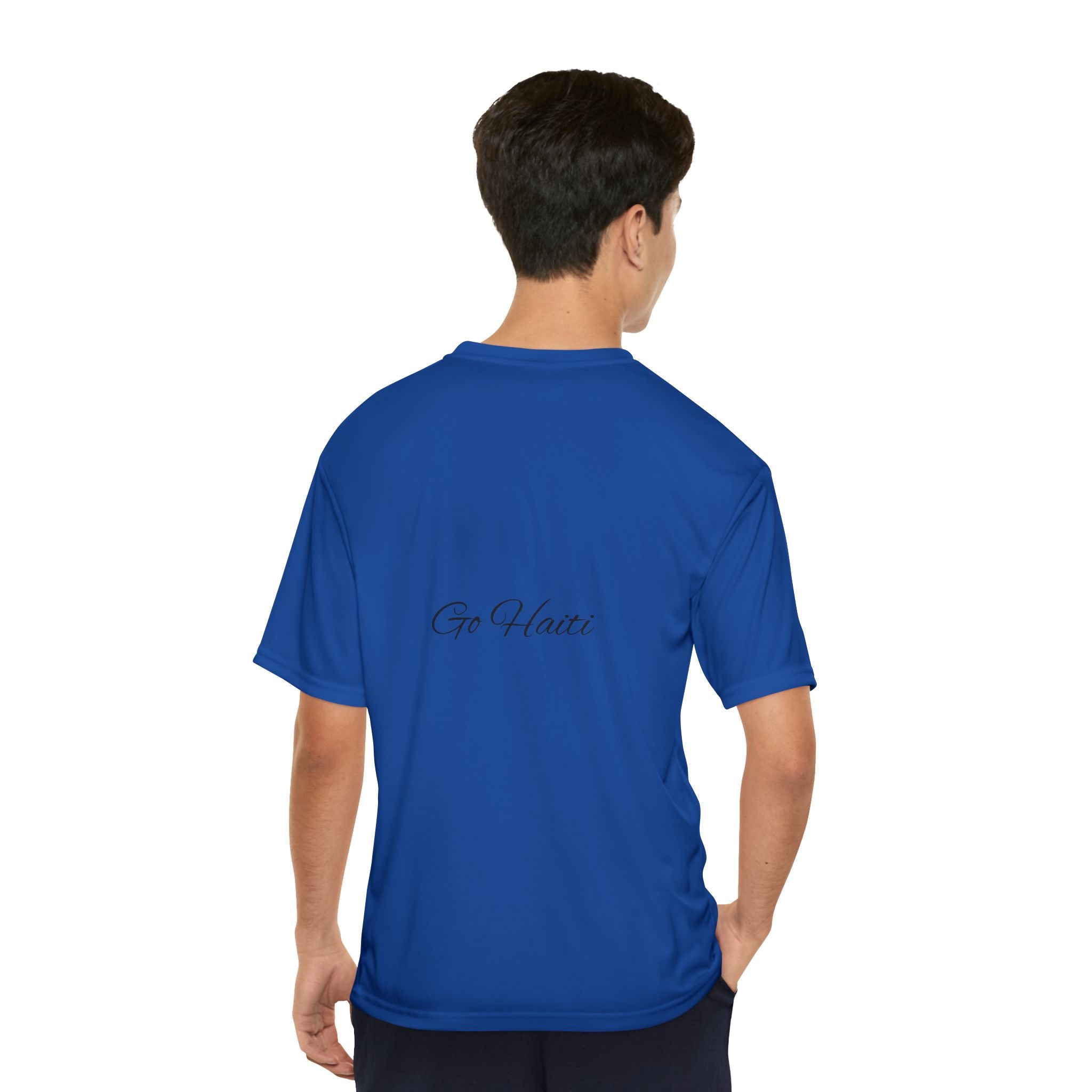 Go Haiti Soccer T‑Shirt — Men’s Performance Football Tee