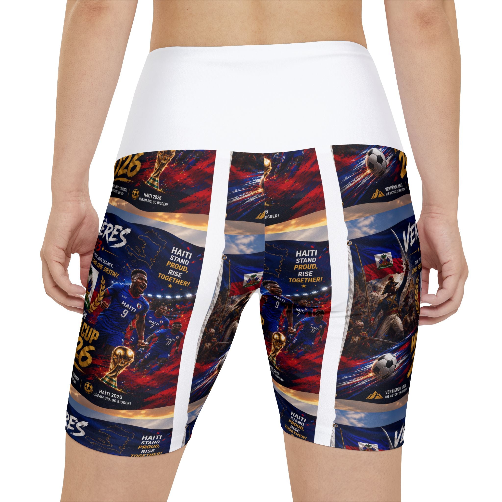 Haiti World Cup 2026 Soccer Training Shorts