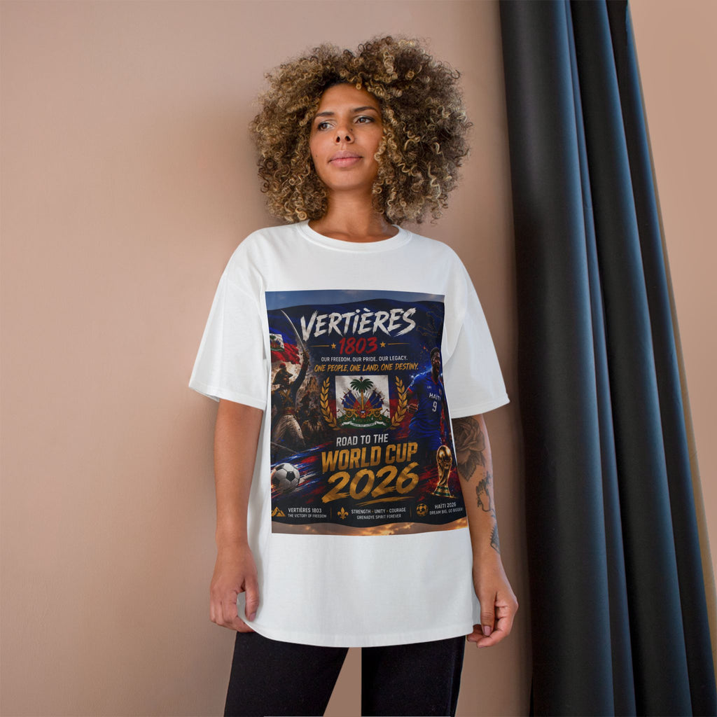 Vertières 1803 World Cup 2026 T-Shirt — Haiti Football Champion Tee