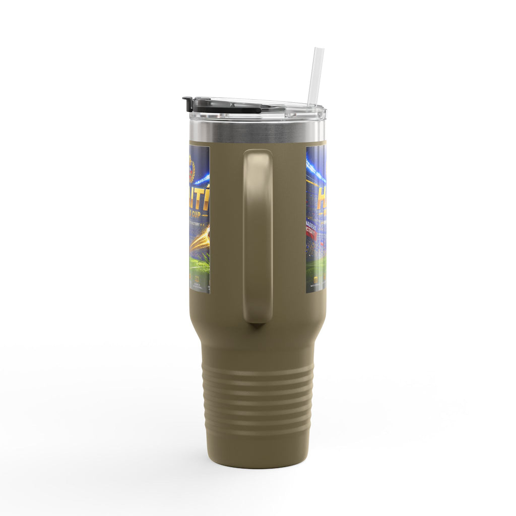 Haiti World Cup 40oz Insulated Travel Mug — Sports Fan Tumbler