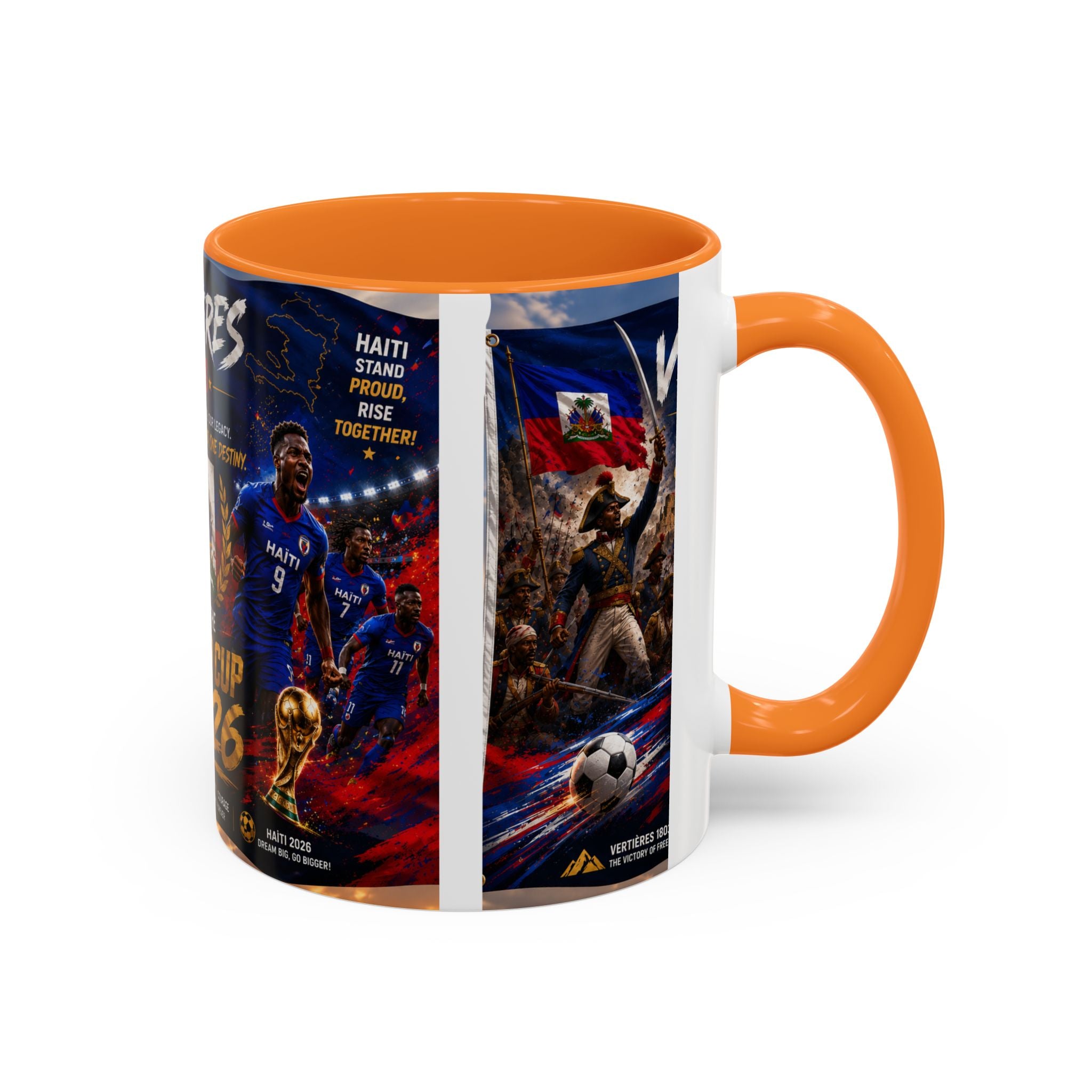 Haiti World Cup 2026 Coffee Mug (11oz/15oz) — Vertières Soccer Fan Gift