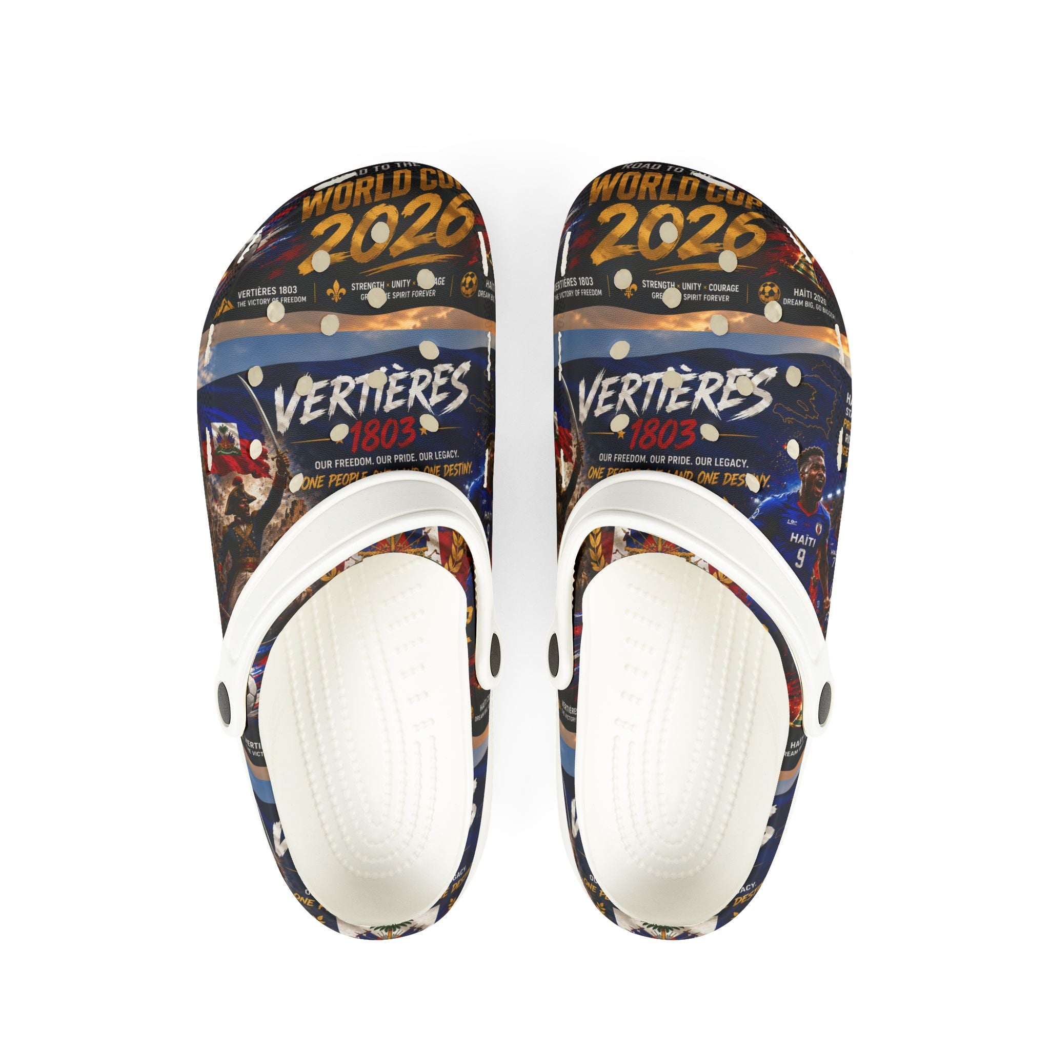 Vertières 1803 EVA Foam Clog — World Cup 2026 Commemorative Slip-On
