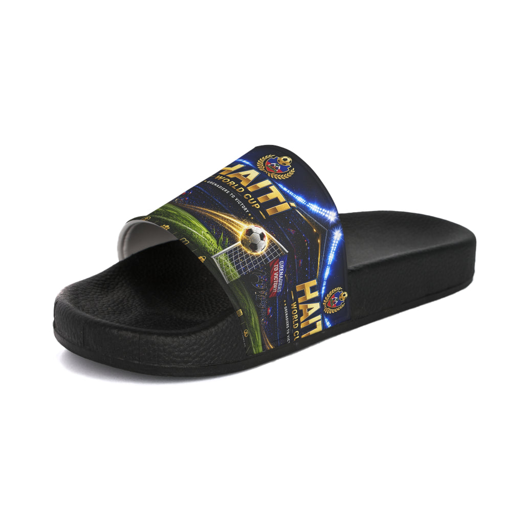 Haiti Soccer Stadium Slide Sandals