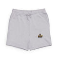 Haiti Logo Fleece Sweatshorts — Cozy Black Athletic Lounge Shorts