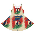 Girls' Sundress — 'Go Haiti!' Soccer Pride AOP Dress