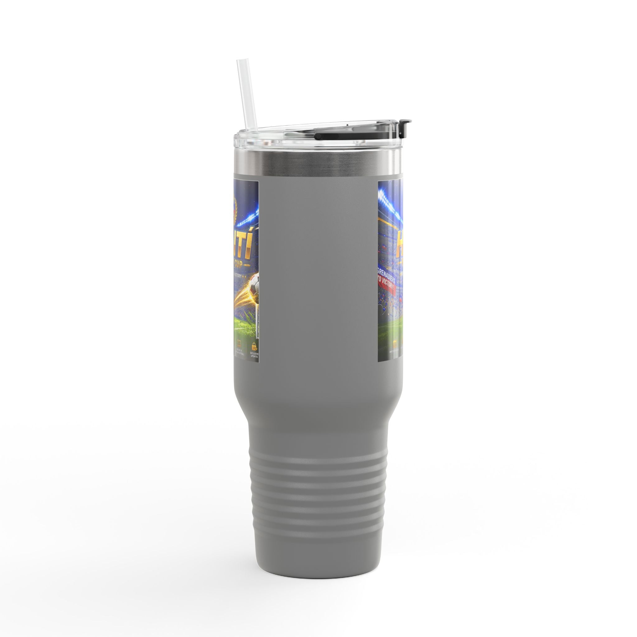 Haiti World Cup 40oz Insulated Travel Mug — Sports Fan Tumbler