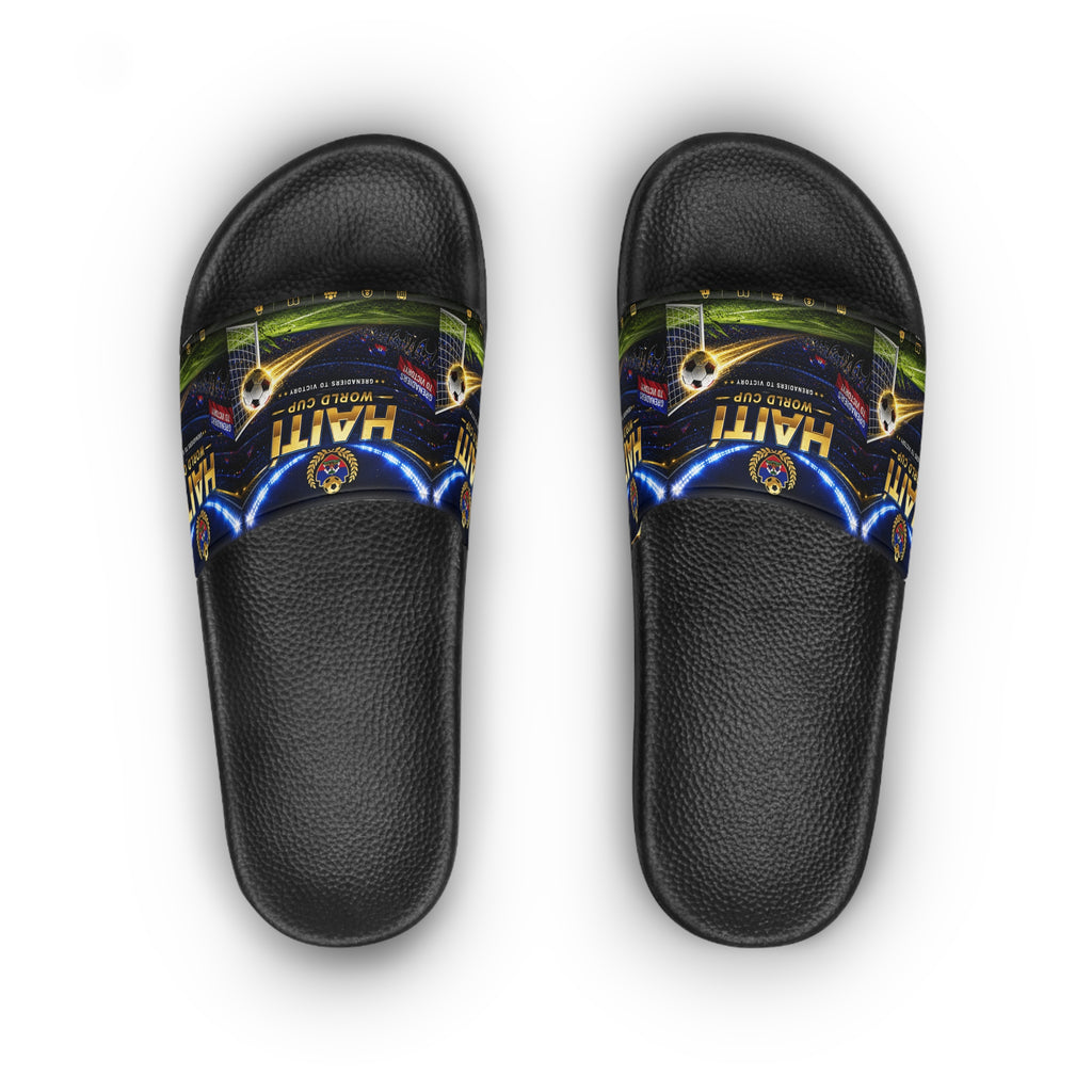 Haiti Soccer Stadium Slide Sandals