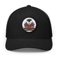 Haiti Coat of Arms Embroidered Patch Trucker Cap