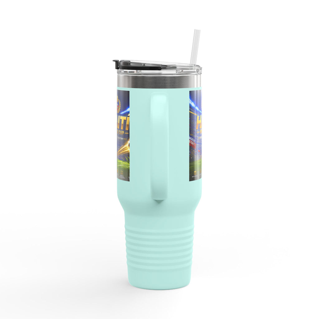 Haiti World Cup 40oz Insulated Travel Mug — Sports Fan Tumbler
