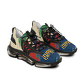 Mesh Sneakers — 'Go Haiti!' Athletic Shoes with Flag-Inspired Design