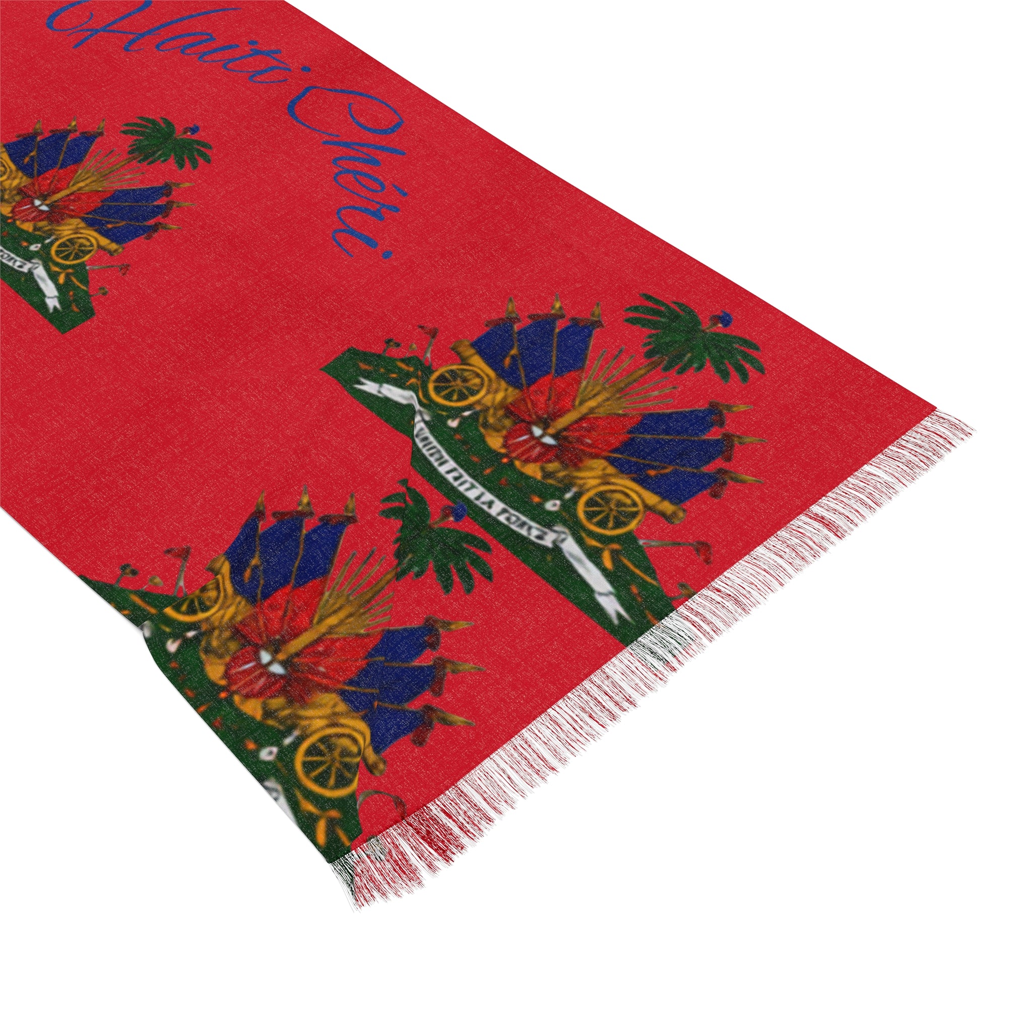 Haiti Cheri Woven Fringe Scarf