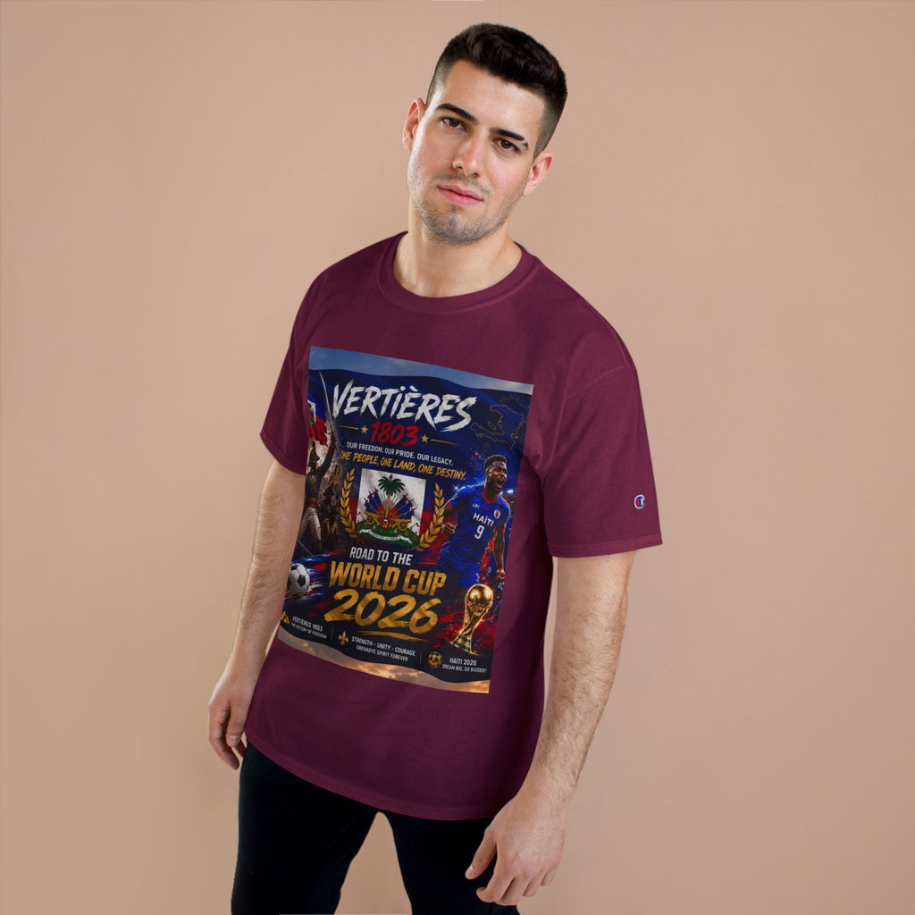 Vertières 1803 World Cup 2026 T-Shirt — Haiti Football Champion Tee