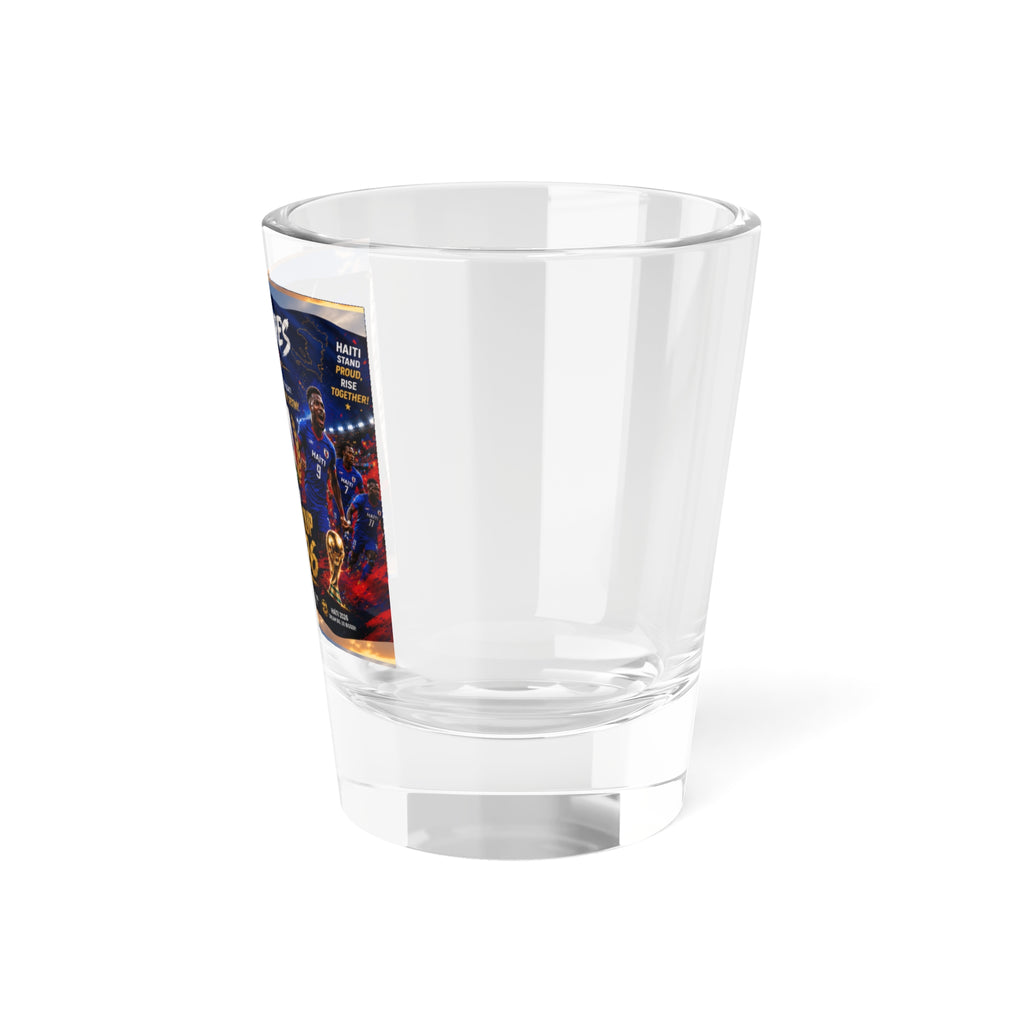 World Cup 2026 Shot Glass — Vertières Soccer Fan Shooter (1.5oz)