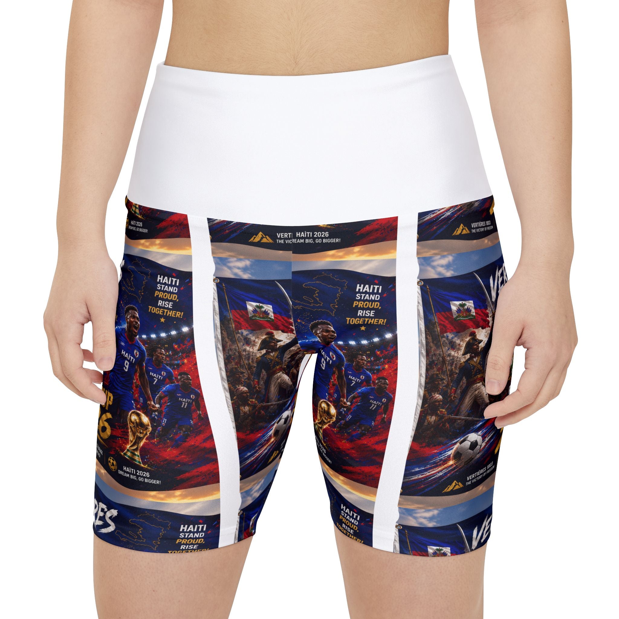 Haiti World Cup 2026 Soccer Training Shorts