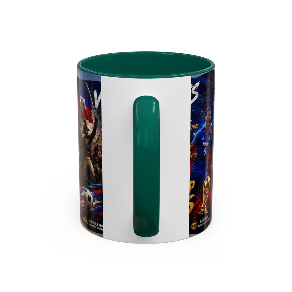 Haiti World Cup 2026 Coffee Mug (11oz/15oz) — Vertières Soccer Fan Gift