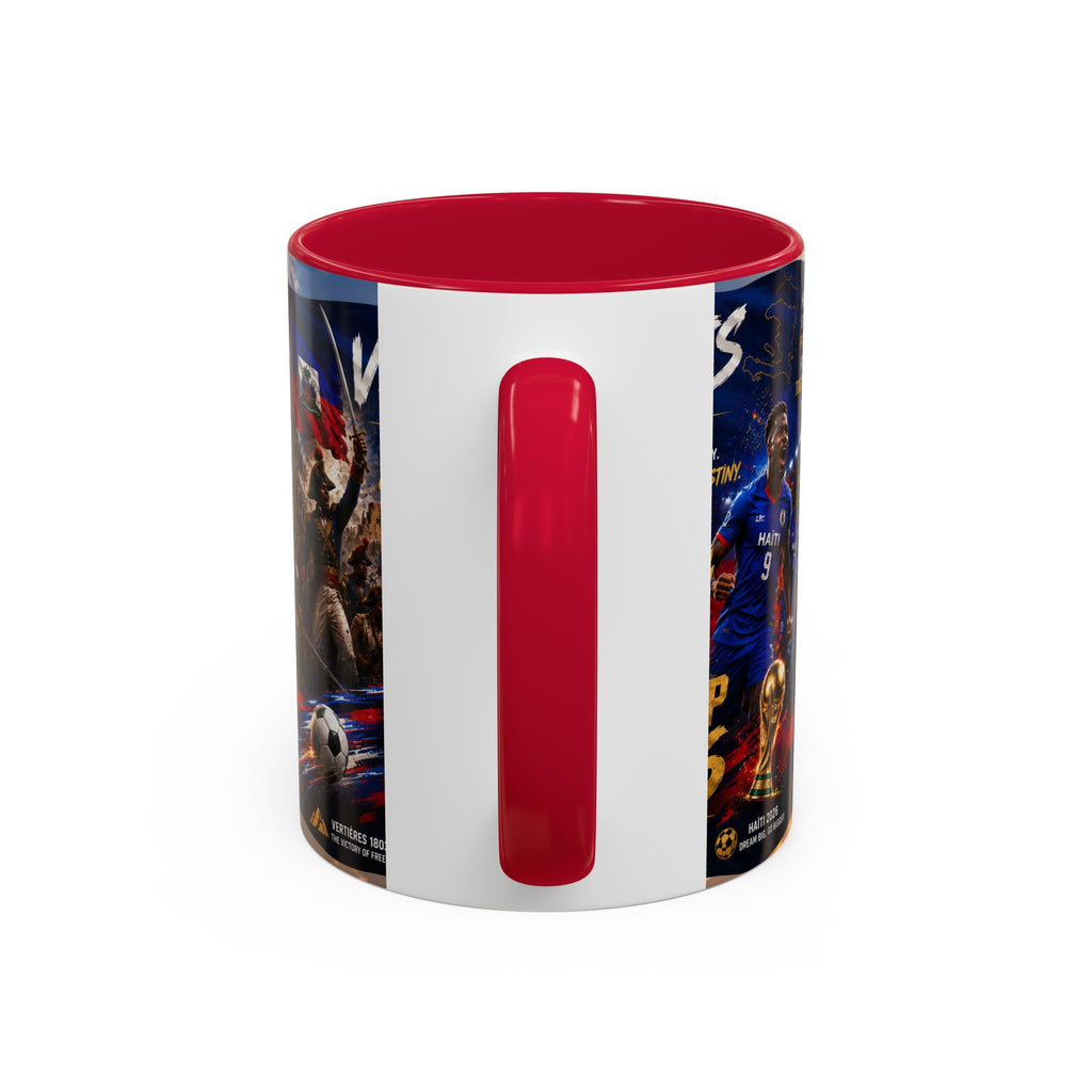 Haiti World Cup 2026 Coffee Mug (11oz/15oz) — Vertières Soccer Fan Gift