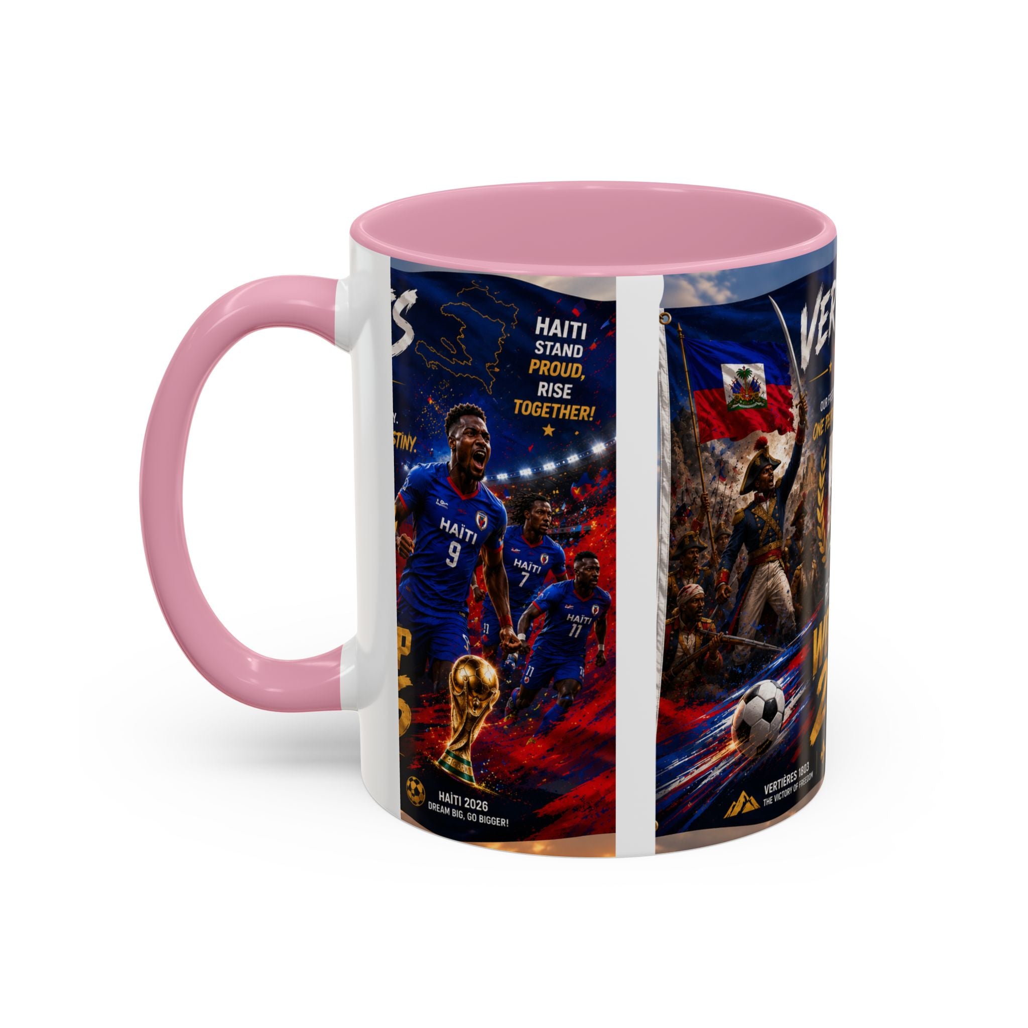 Haiti World Cup 2026 Coffee Mug (11oz/15oz) — Vertières Soccer Fan Gift