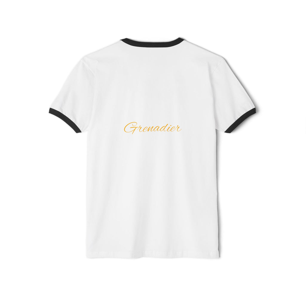 Haiti Soccer Ringer T-Shirt — Grenadier Football Support Tee