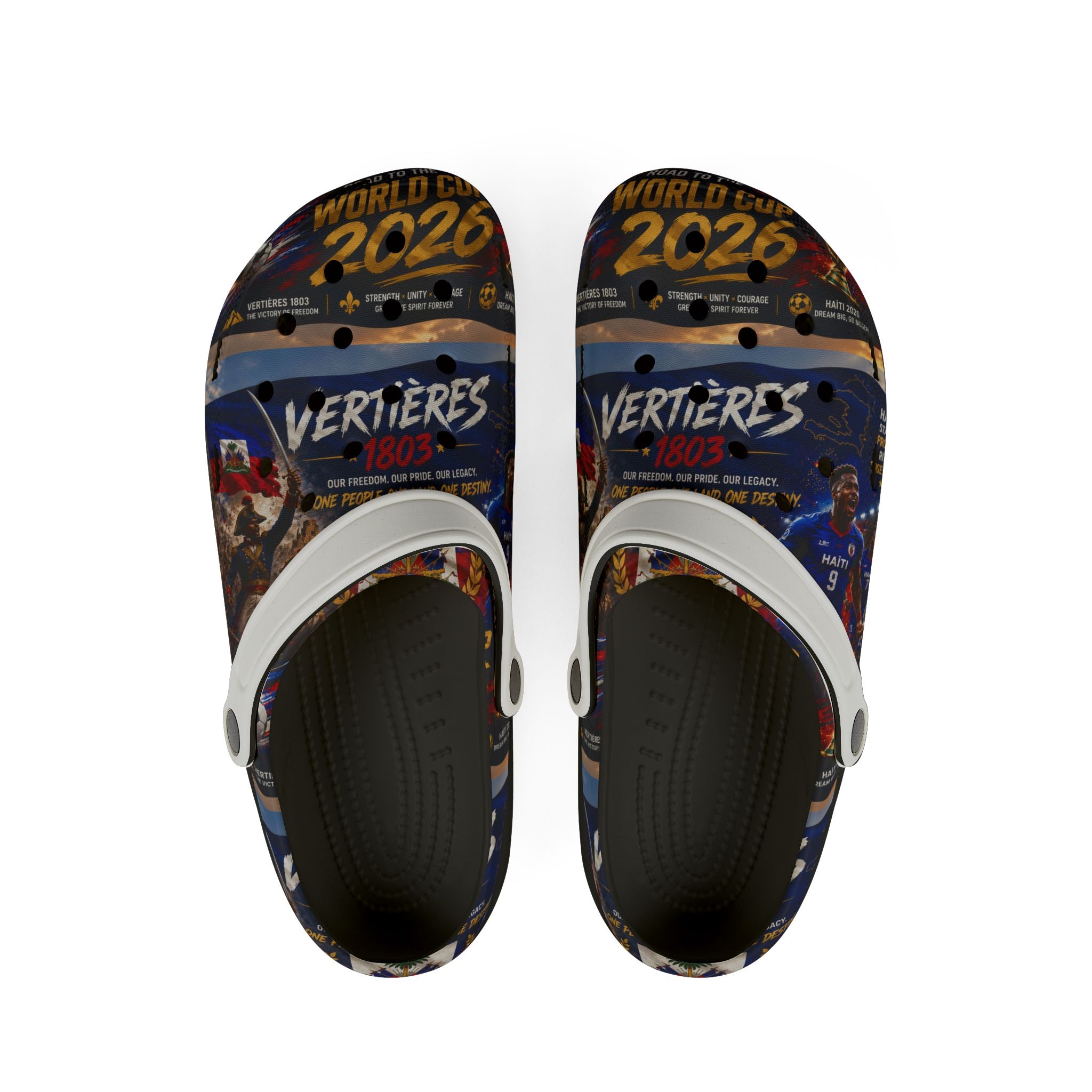 Vertières 1803 EVA Foam Clog — World Cup 2026 Commemorative Slip-On