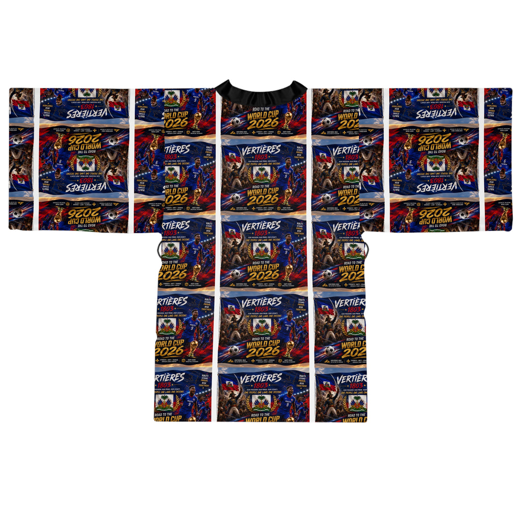 Kimono Robe — Custom All-Over Print Gaming/Event Poster Design (Features "2026" & "Ventures")
