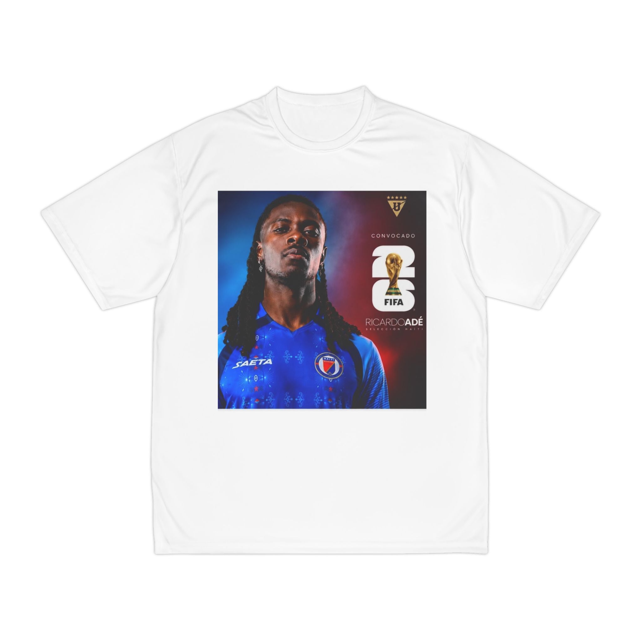 Soccer Jersey T-Shirt — Number 4 Portrait Design (FIFA Tribute)