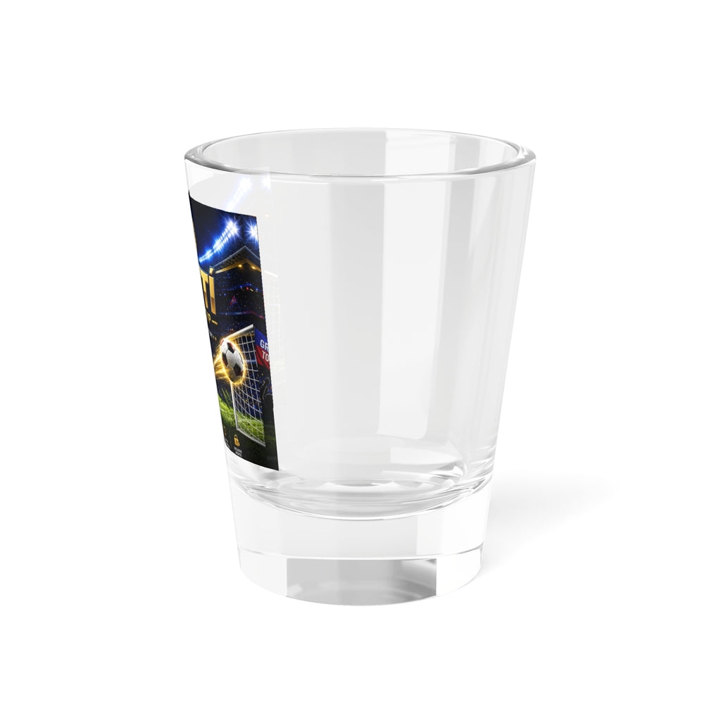 Haiti World Cup Soccer Shot Glass — 1.5oz Team Spirit Souvenir