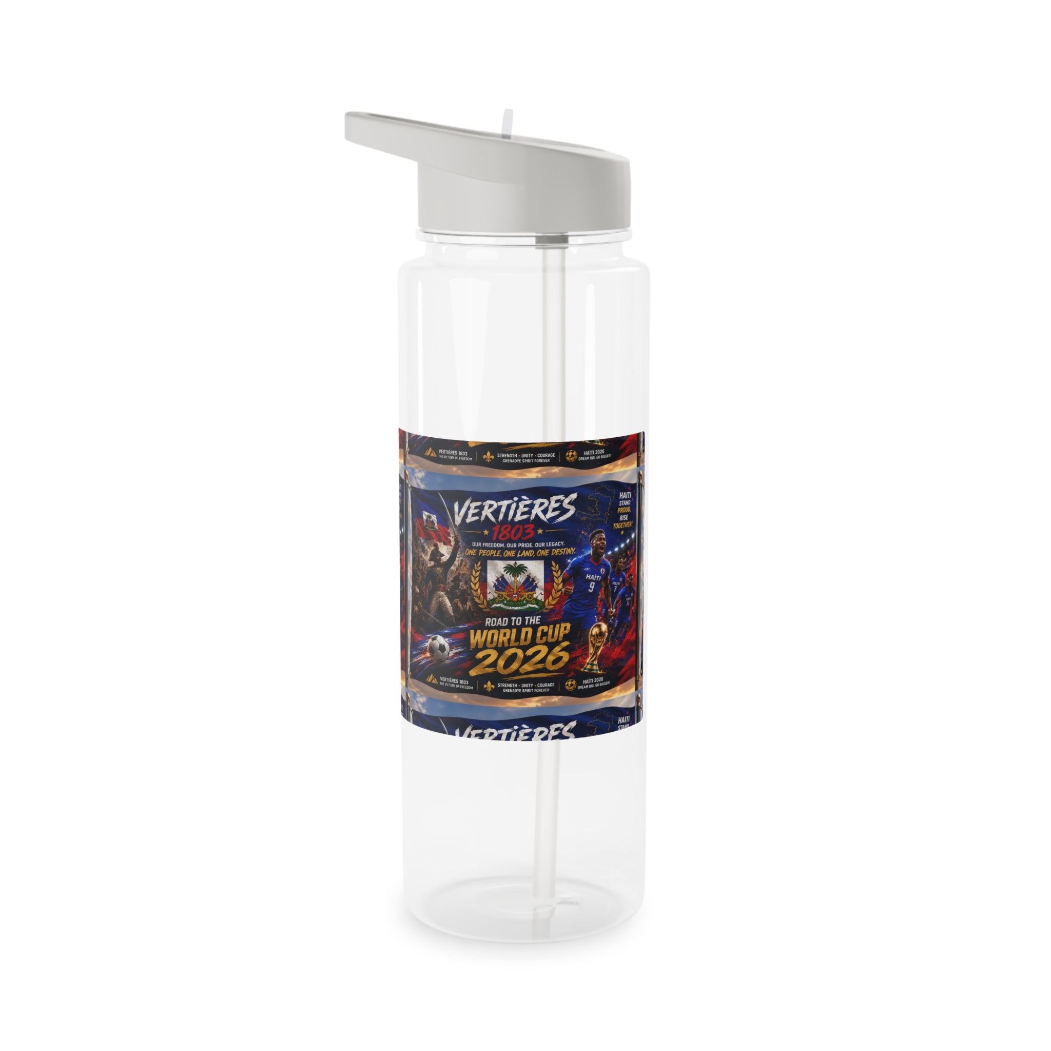 Tritan Water Bottle — Road to the World Cup 2026 Soccer Fan Bottle