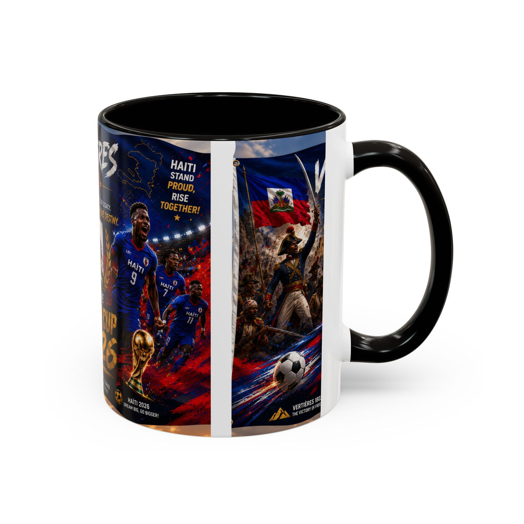 Haiti World Cup 2026 Coffee Mug (11oz/15oz) — Vertières Soccer Fan Gift