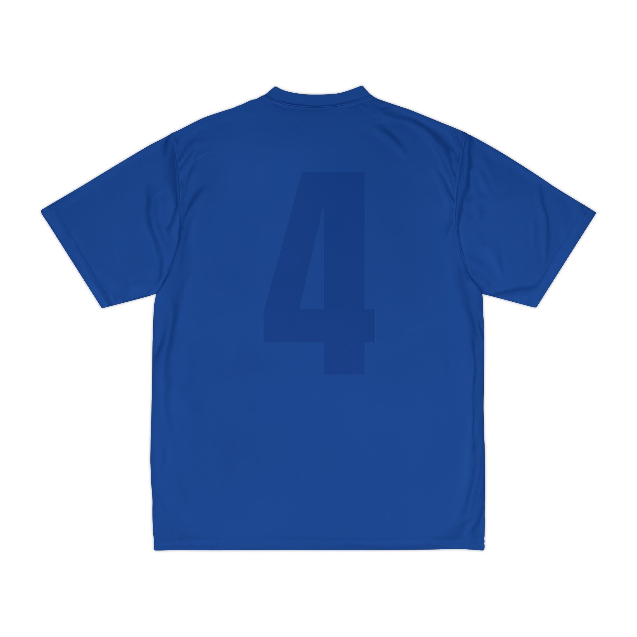 Soccer Jersey T-Shirt — Number 4 Portrait Design (FIFA Tribute)