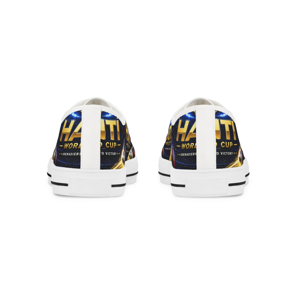Haiti World Cup Soccer Men's Low Top Sneakers