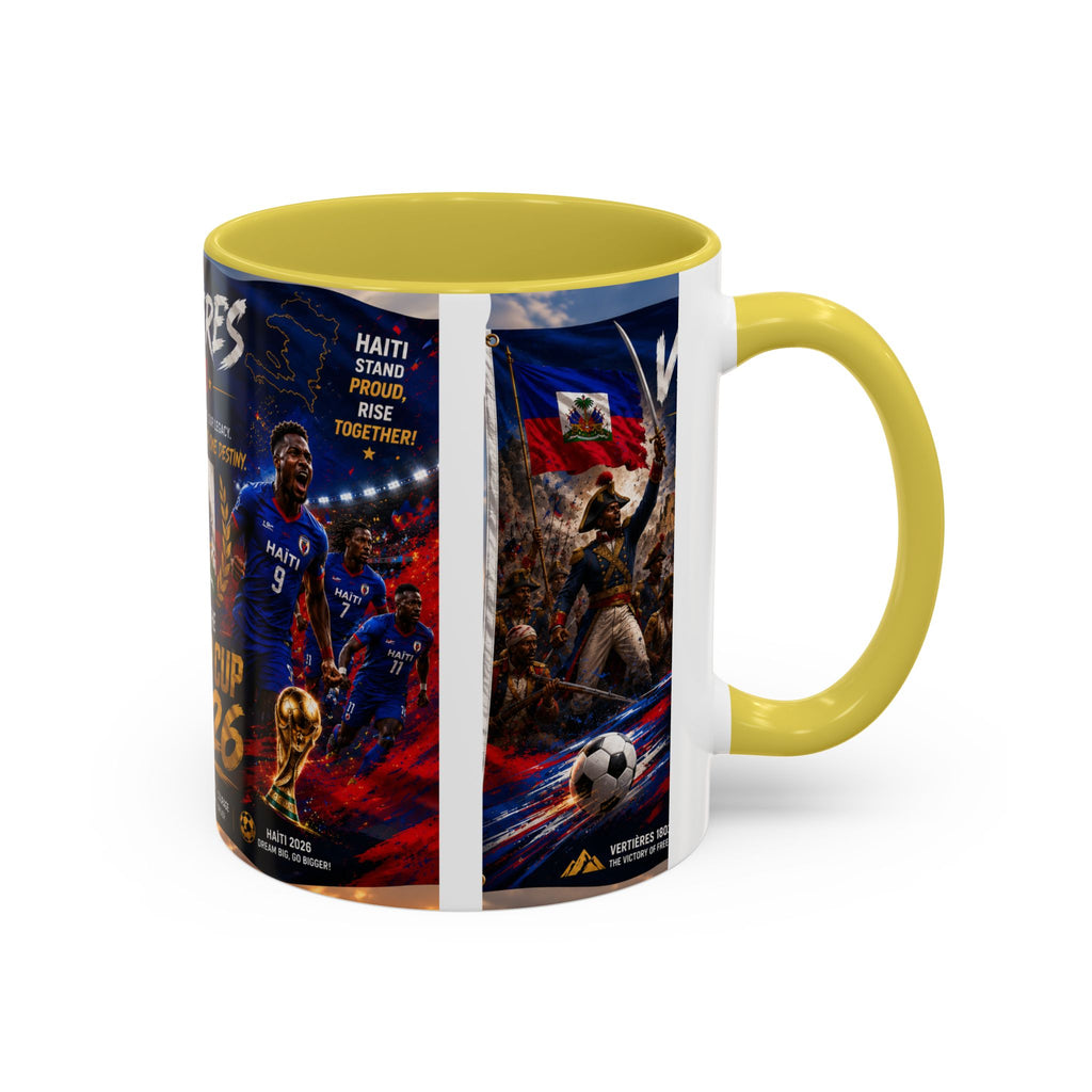 Haiti World Cup 2026 Coffee Mug (11oz/15oz) — Vertières Soccer Fan Gift