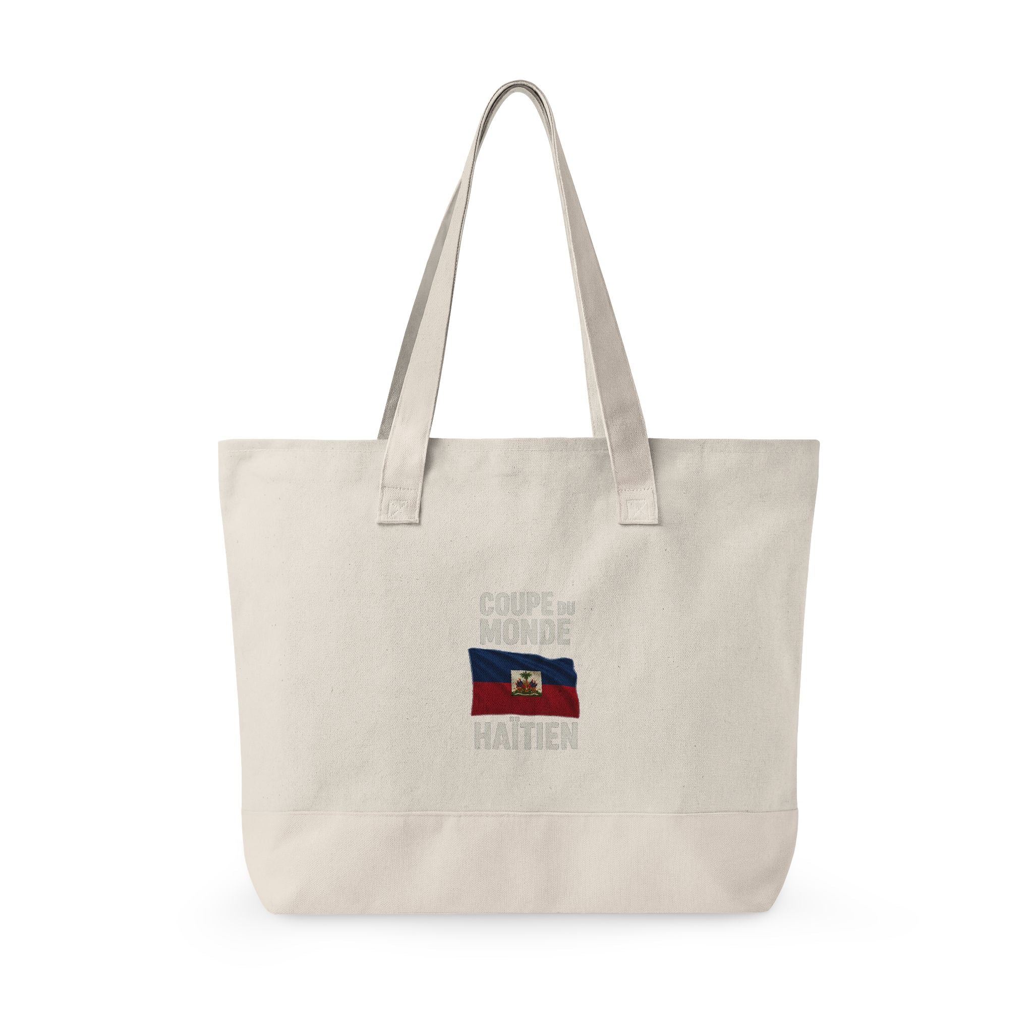 Vintage Tarot Art Canvas Tote — "Knight of Wands 2026" Zippered Tote Bag