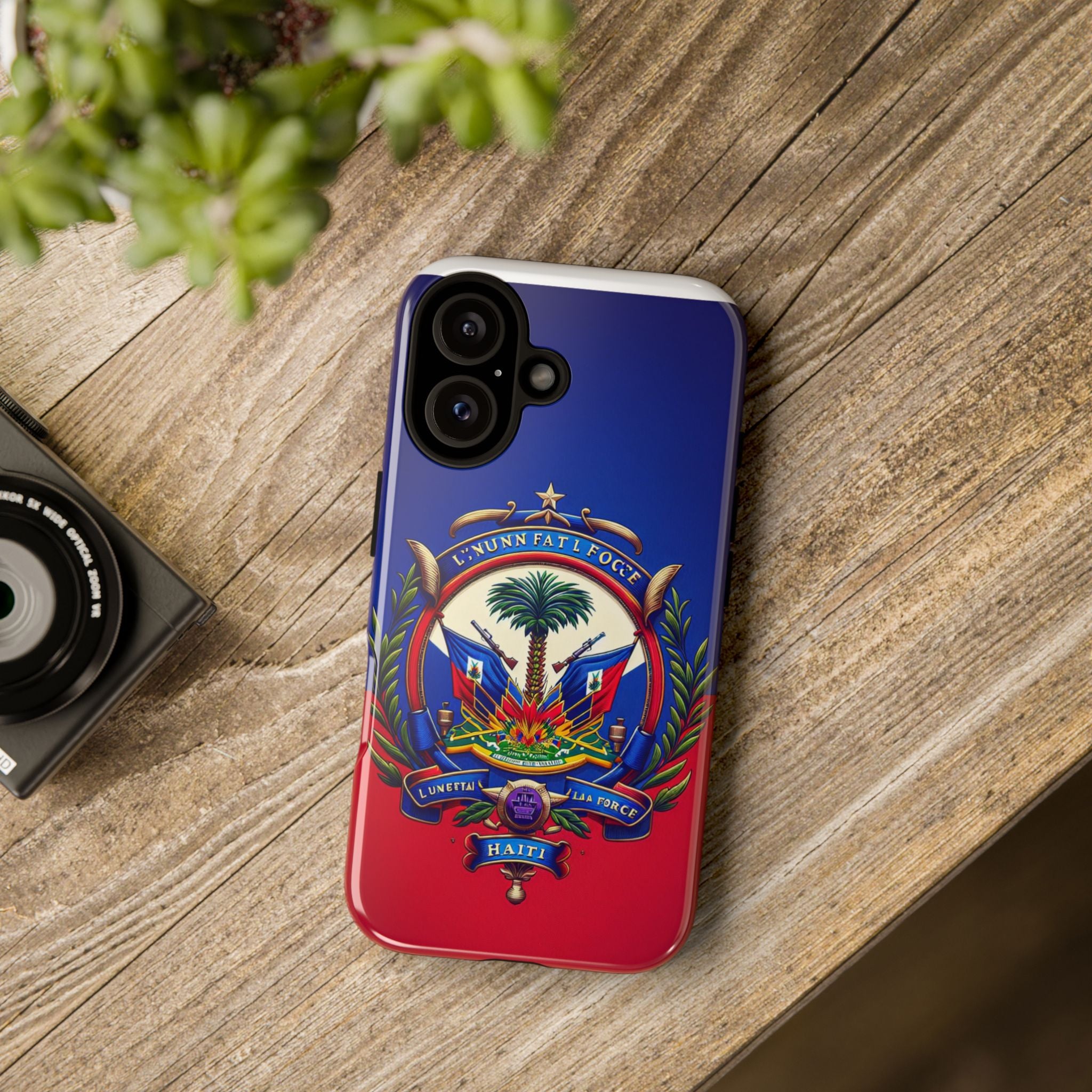 🇭🇹 Pochette Téléphone Haïti – Protection, Style et Fierté