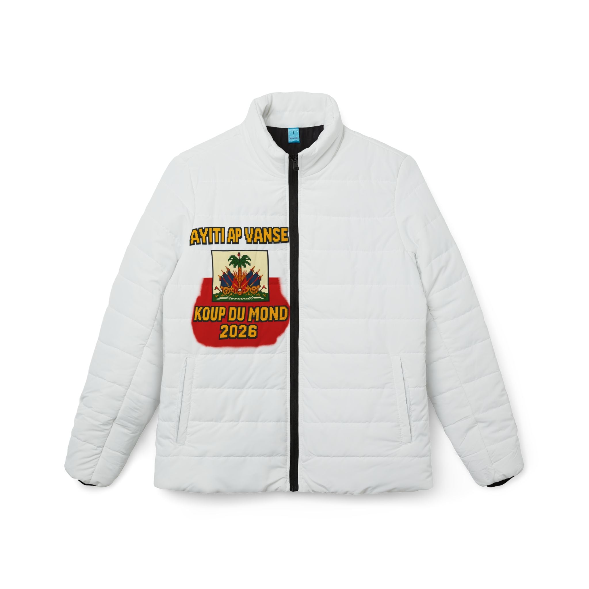 🇭🇹 Veste Femme Haïti – Élégance, Confort et Fierté